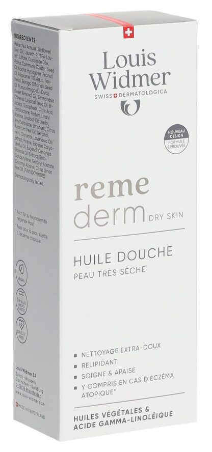 WIDMER Remederm huile douche parf (n) 200 ml - immagine 4