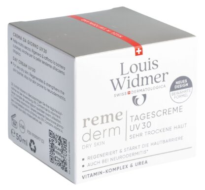WIDMER Remederm crème jour UV30 parf 50 ml - immagine 3