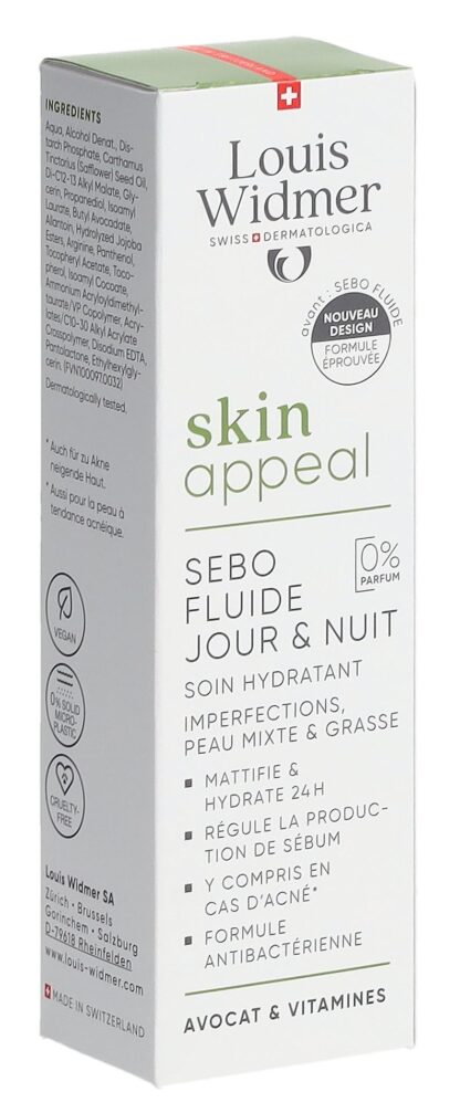 WIDMER Skin Appeal sebo fluide journuit 30 ml - immagine 4