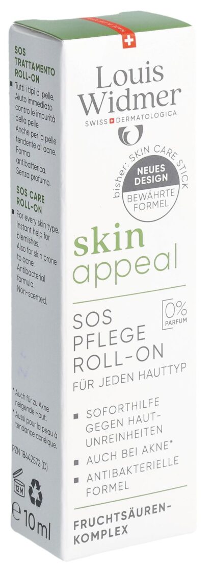WIDMER Skin Appeal soin SOS roll-on 10 ml - immagine 3