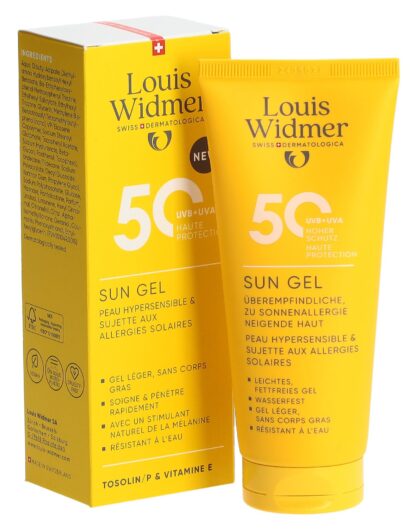 WIDMER sun gel SPF50 parf 100 ml - immagine 6