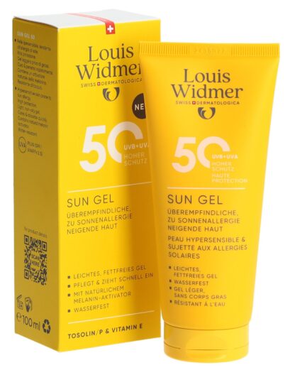 WIDMER sun gel SPF50 parf 100 ml - immagine 5