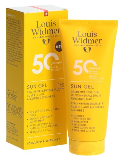 WIDMER sun gel SPF50 s parf 100 ml - immagine 6