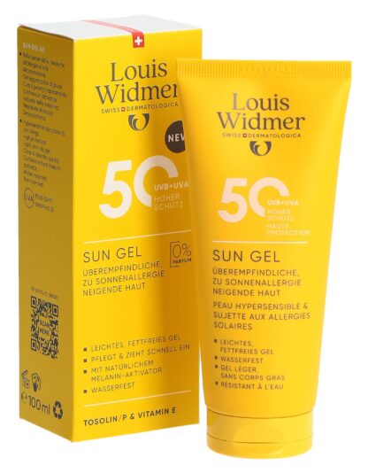 WIDMER sun gel SPF50 s parf 100 ml - immagine 5