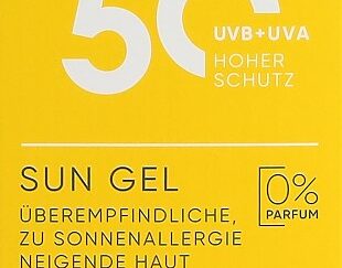 WIDMER sun gel SPF50 s parf 100 ml