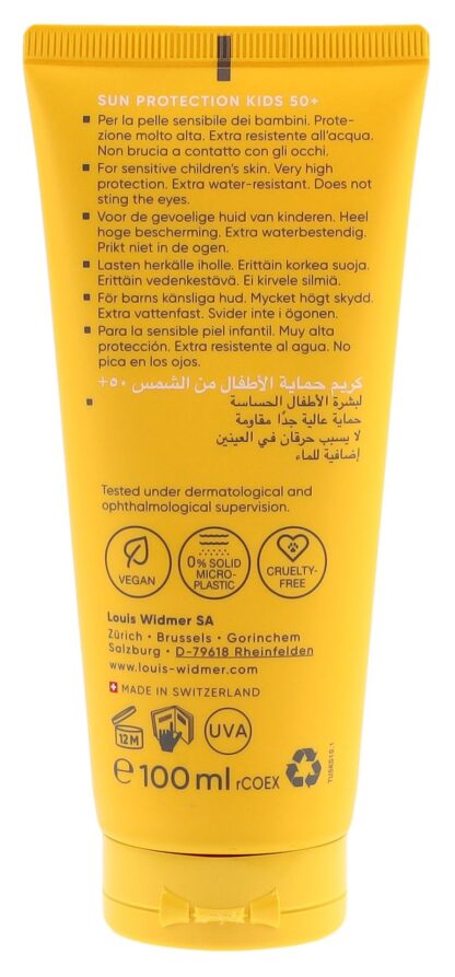 WIDMER sun protection kids SPF50+ s parf 100 ml - immagine 8