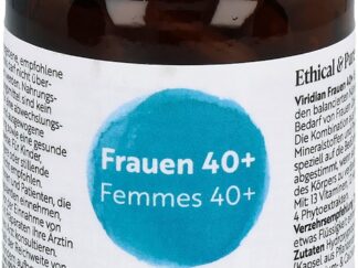 VIRIDIAN femmes 40+ multivit caps bte 60 pce