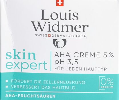 WIDMER crème AHA 5% 50 ml