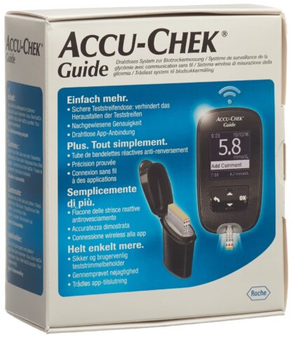 ACCU-CHEK Guide set mmol/l incl 1x10 tests - immagine 2
