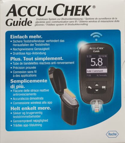 ACCU-CHEK Guide set mmol/l incl 1x10 tests