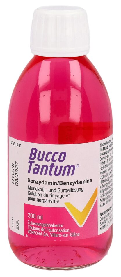 BUCCO TANTUM solution pour gargarisme fl 200 ml - immagine 7