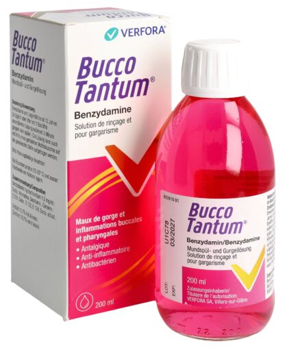 BUCCO TANTUM solution pour gargarisme fl 200 ml - immagine 6