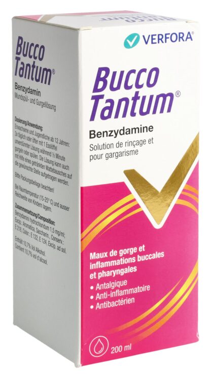 BUCCO TANTUM solution pour gargarisme fl 200 ml - immagine 4