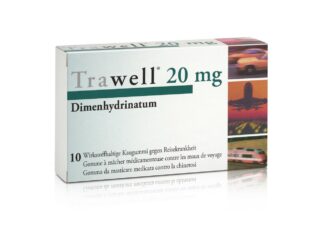 TRAWELL chewing gums dragées 20 mg 10 pce