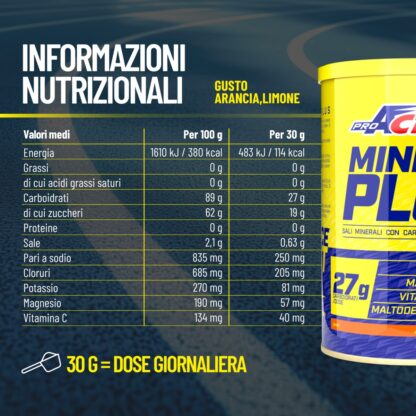 PROACTION Mineral Plus Arancia 400 g - immagine 2