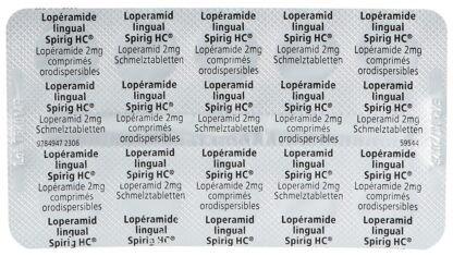 LOPERAMIDE LINGUAL Spirig HC 2 mg 20 pce - immagine 8