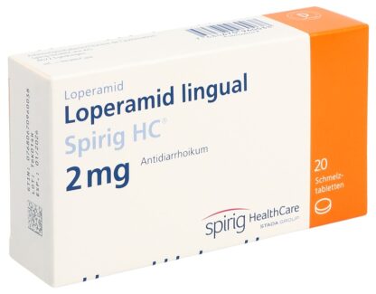LOPERAMIDE LINGUAL Spirig HC 2 mg 20 pce - immagine 3