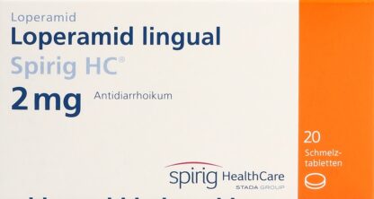 LOPERAMIDE LINGUAL Spirig HC 2 mg 20 pce