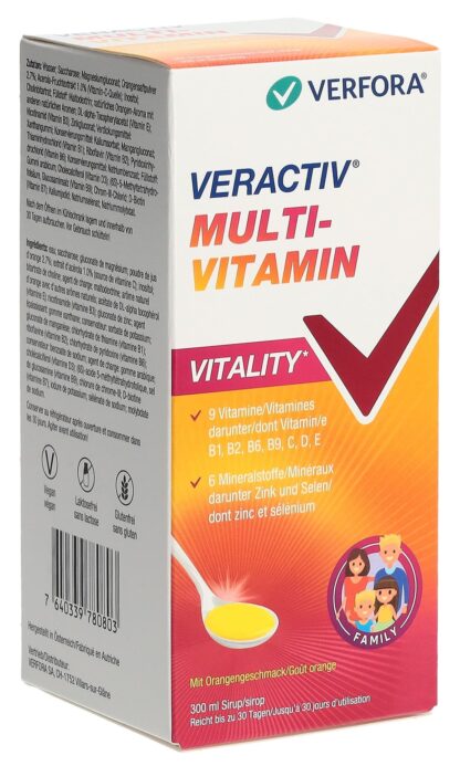 VERACTIV Multivitamin sirop fl 300 ml - immagine 2