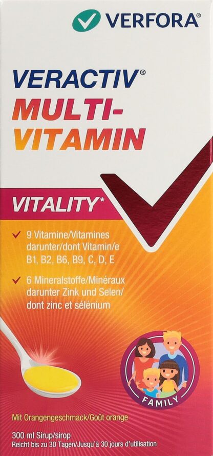 VERACTIV Multivitamin sirop fl 300 ml