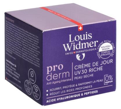 WIDMER Proderm crème jour UV30 riche s parf 50 ml - immagine 4