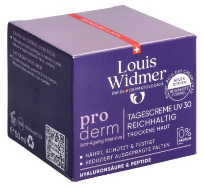 WIDMER Proderm crème jour UV30 riche s parf 50 ml - immagine 3