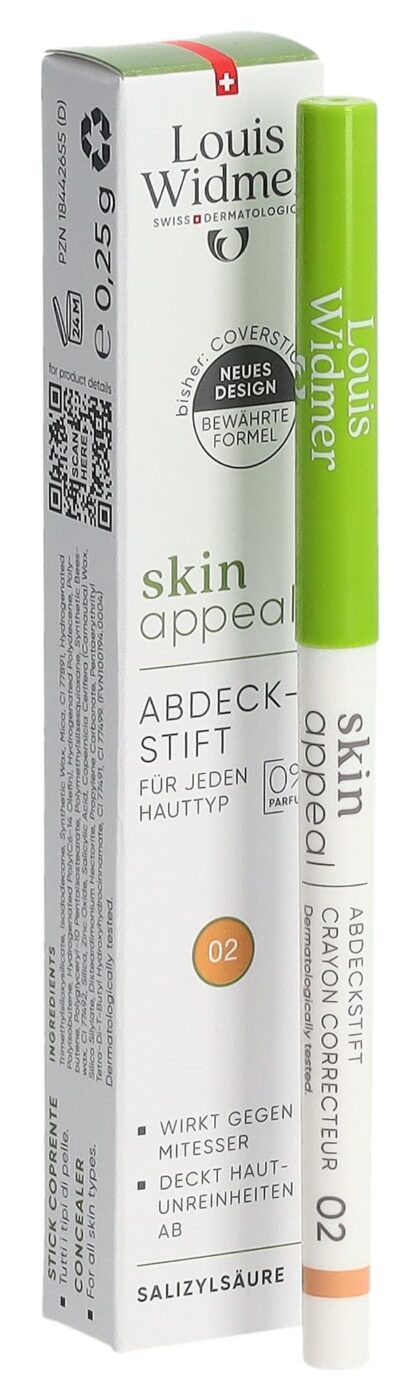 WIDMER Skin Appeal Abdeckstift 02 0.25 g - immagine 5