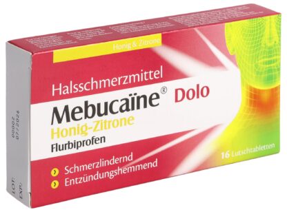 MEBUCAÏNE Dolo cpr sucer 8.75 mg miel citr 16 pce - immagine 3
