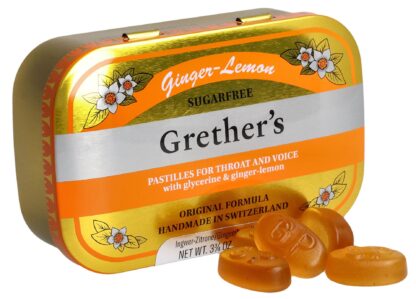 GRETHERS Ginger Lemon past s suc bte 110 g - immagine 3