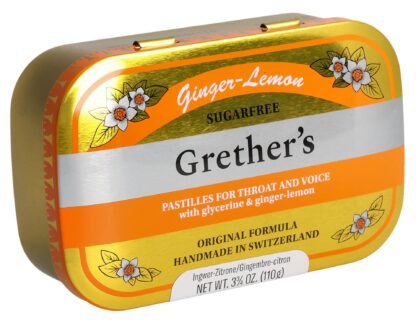 GRETHERS Ginger Lemon past s suc bte 110 g - immagine 2
