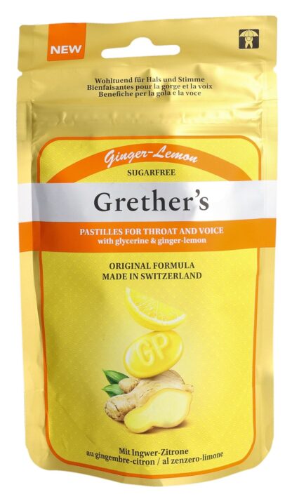GRETHERS Ginger Lemon past s suc sach 110 g - immagine 2