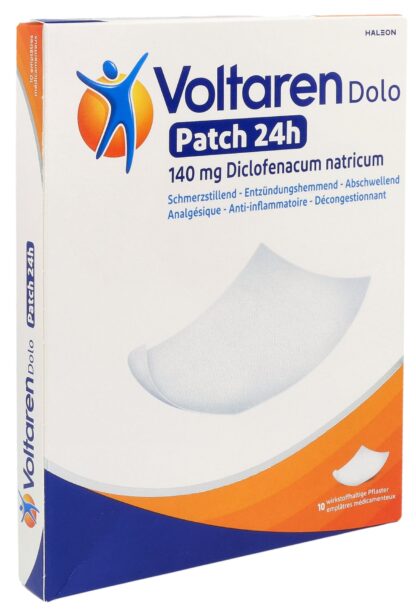 VOLTAREN DOLO 24h patch empl 140 mg sach 10 pce - immagine 2
