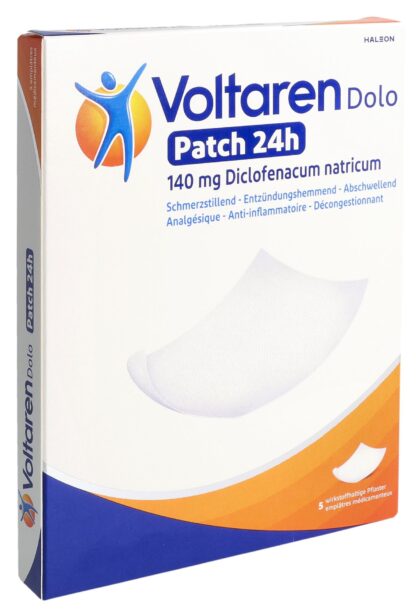 VOLTAREN DOLO 24h patch empl 140 mg sach 5 pce - immagine 2
