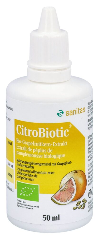 CITROBIOTIC extr pépins grapefruit bio 50 ml - immagine 2