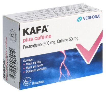KAFA plus caféine pdr sach 10 pce - immagine 4