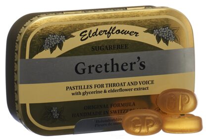 GRETHERS Elderflower past s suc bte 110 g - immagine 3