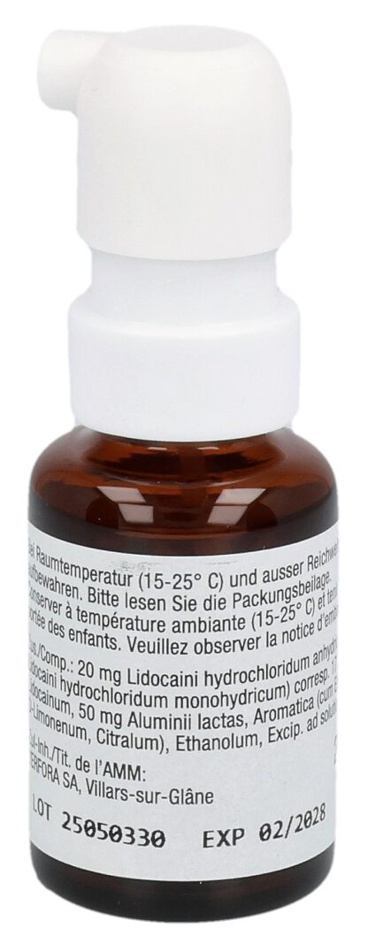 DEAFTOL spray buccal av lidocaïne 20 ml - immagine 5