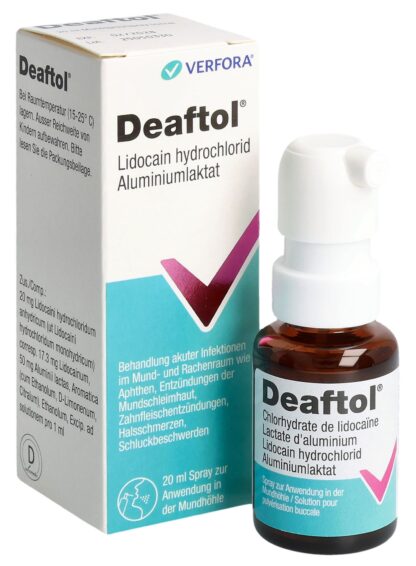 DEAFTOL spray buccal av lidocaïne 20 ml - immagine 3