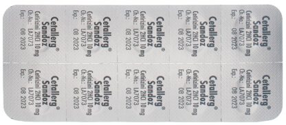CETALLERG Sandoz cpr pell 10 mg 30 pce - immagine 4