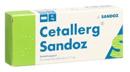 CETALLERG Sandoz cpr pell 10 mg 30 pce - immagine 2