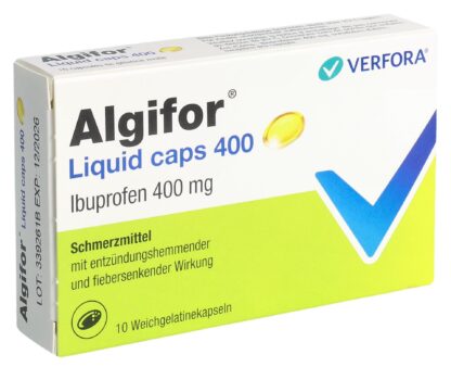 ALGIFOR Liquid caps 400 mg 10 pce - immagine 3