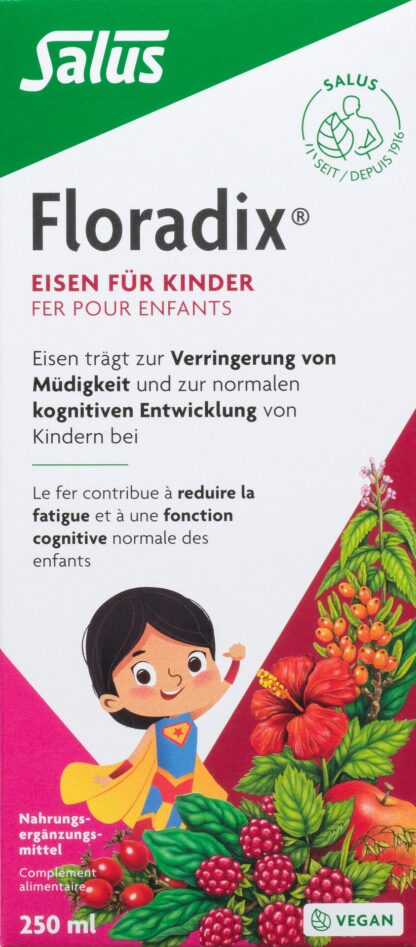 FLORADIX Fer + vitamines pour enfants fl 250 ml
