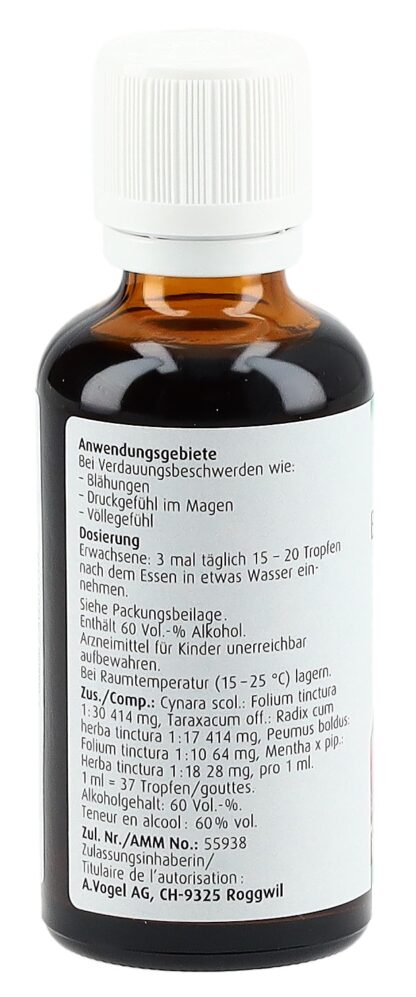 VOGEL Boldocynara foie-vésicule gouttes fl 50 ml - immagine 8