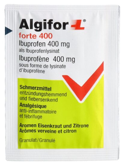 ALGIFOR-L forte gran 400 mg sach 10 pce - immagine 7
