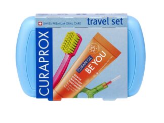 CURAPROX travel set bleu