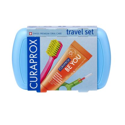 CURAPROX travel set bleu