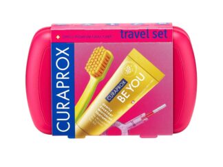 CURAPROX travel set magenta