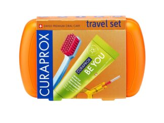 CURAPROX travel set orange