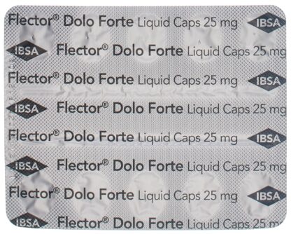 FLECTOR Dolo Forte Liquid Caps 25 mg 10 pce - immagine 8