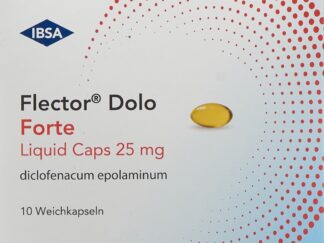 FLECTOR Dolo Forte Liquid Caps 25 mg 10 pce